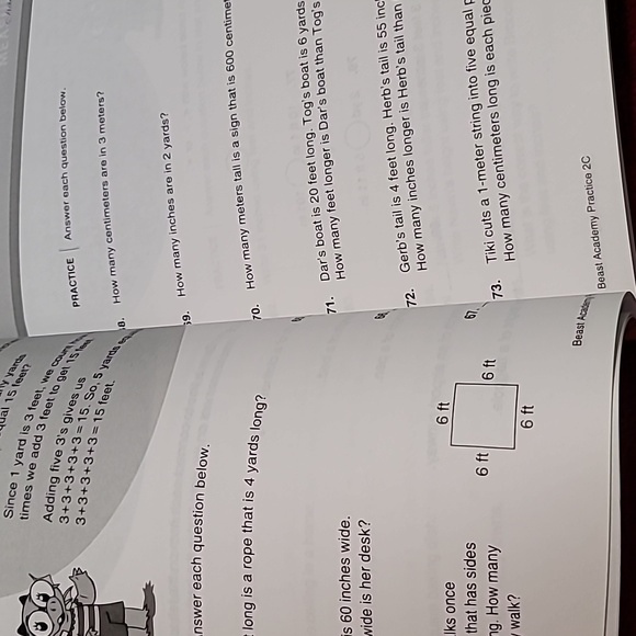 Beast Academy Math Practice 2C level Book - Picture 3 of 4